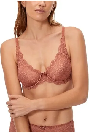 Playtex Femme Avec Armatures Flower Elegance Dentelle Maintien Parfait X1 Soutien-gorge, , 90C EU