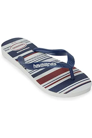 Havaianas Top Nautical, Tongues Homme - Multicolore (White/Navy/White 5035) - 39/40 BR (41/42 EU)