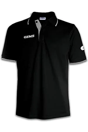 GEMS QH03-1009 Mali Polo Shirt Unisex Black XXXS