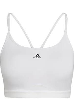 adidas HC5421 AEROREACT LS P Sports Bra Femme White Taille 2XSD