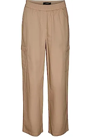 VERO MODA VMFIATRIS Mr Straight Cargo Pant Pantalons, , S/32 aux Femmes