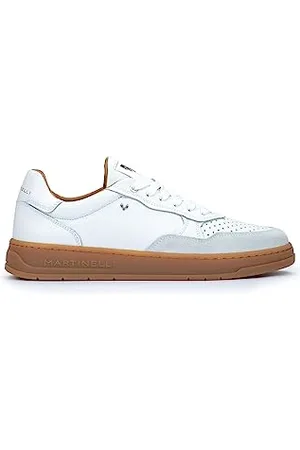 Martinelli Baskets en Cuir Newhaven pour Homme Color Blanco