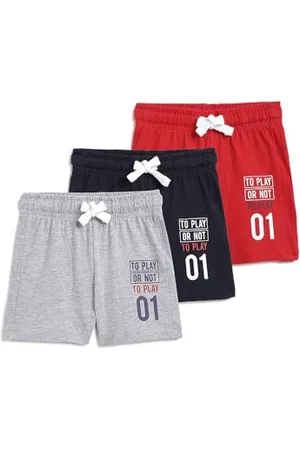 chicco Ensemble de shorts courts en coton, Pantalons Garçon, , 12 mois (pack of 3)