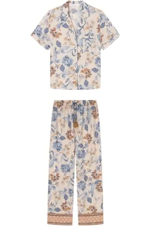 Women secret Pyjama Long Mix and Match Batik Ensemble de Pijama, , S Femme