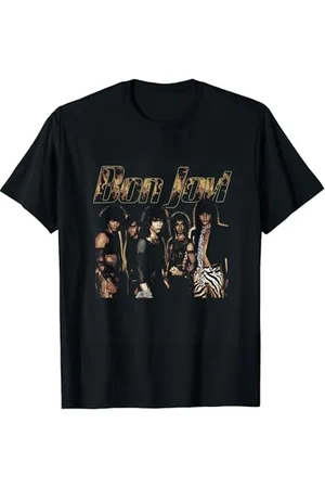 Bon Jovi Flammes officielles T-Shirt