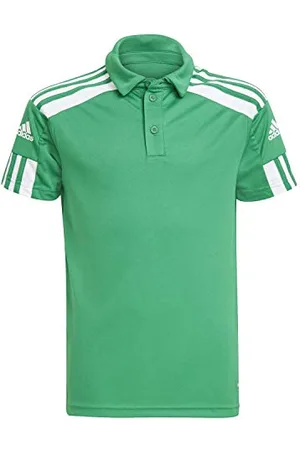 adidas Unisex Kids Polo Shirt (Short Sleeve) Sq21 Polo Y, Teagrn/White, GP6424, 10 Ans EU