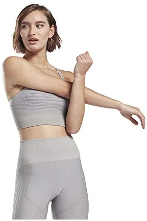 Reebok SR Strappy Seamless Bra Soutien-Gorge de Sport Femme, , XL