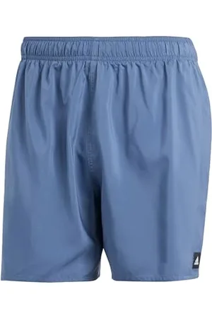 adidas Homme Solid CLX Short-Length Swim Shorts, Preloved Ink/White, XS