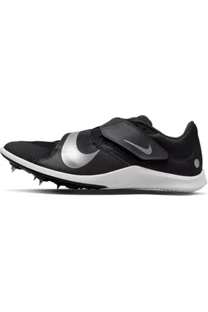 Nike Homme Zoom Rival Jump Running Shoe, Black/Metallic Silver-DK Smoke Grey, 42 EU