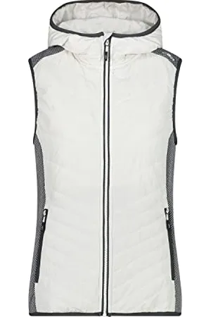 CMP Gilet Hybride Fix à Capuche pour Femme, , 38