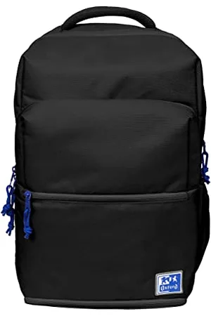 Oxford B-Out, Sac à dos scolaire unisexe, 30 L, 42 cm, poche rembourrée pour ordinateur portable, compartiment isotherme, polyester recyclé RPET, , , 42x30x15cm, Décontracté