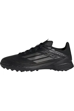 adidas F50 League Football Boots Turf Chaussures, Core Black/Iron Metallic/Gold, 28.5 EU