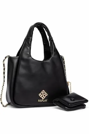 Replay – sac à bandoulière avec détail chaîne pour femme, noir 098 (noir), taille unique