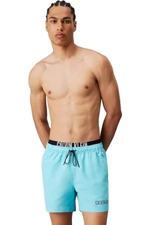 Calvin Klein Short de Bain Homme Medium Double Mi-Long, , XL