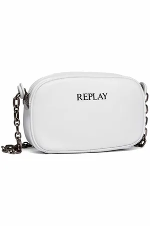 Replay Sac à main pour femme en simili cuir, (blanc), taille unique