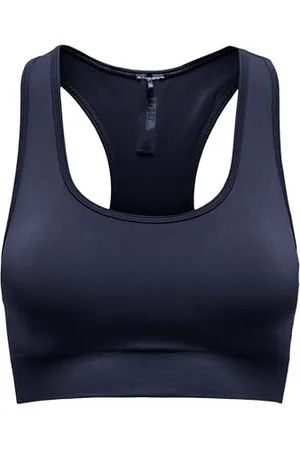 ONLY Play Onpdaisy-2 Seam Bra Noos Soutien-Gorge de Sport, Bleu Marine, S Femme