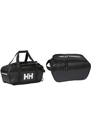Helly Hansen HH Scout Duffel M Sac de Sport Black FR : Taille Unique (Taille Fabricant : 50L) & HH Scout Wash Bag Sac, Mixte Adulte, Taille Unique