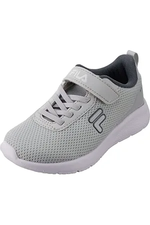 Fila Spitfire V Kids Chaussure de Course, Gris/Violet, 28 EU
