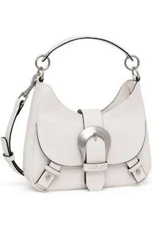Replay Sac à bandoulière pour femme en simili cuir, (blanc), taille unique