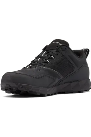 Columbia Homme Flow Chaussure de Marche, Black, Dark Pewter, 42 EU