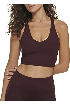 DKNY SPORT T- Shirt de Compression Super Doux Yoga, , XS Femme