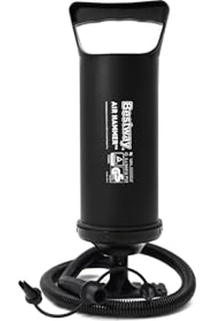 Bestway 62003 Pompe à air Air hammer 2 X 910 cc 36 cm, 3 embouts