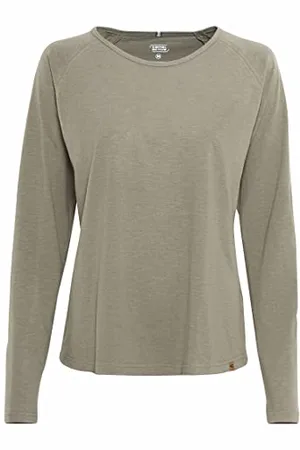 Camel Active Womenswear 3093029T69 Chemise Henley, Clair, XL Femme