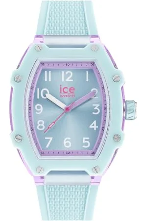Ice-Watch ICE boliday Kids daisy - Montre bleue pour fille avec bracelet en silicone - 023327 (Medium)