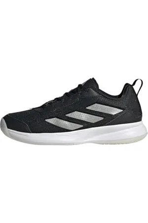 adidas Femme Avaflash Low Tennis Shoes Chaussures, Core Black/Silver/Cloud White, 38 2/3 EU