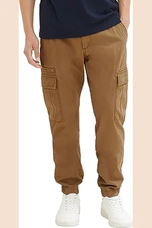 TOM TAILOR 1037550 Pantalons, 15078-Otter Brown, XXL Homme