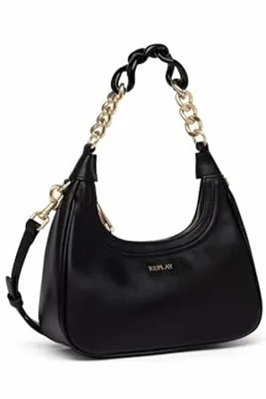 Replay – sac à main avec détail chaîne pour femme, noir 098 (noir), taille unique