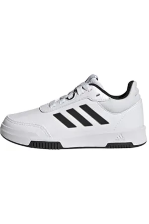 adidas Tensaur Sport Training Lace Shoes Chaussures de Course, Cloud White/Core Black/Core Black, 30.5 EU