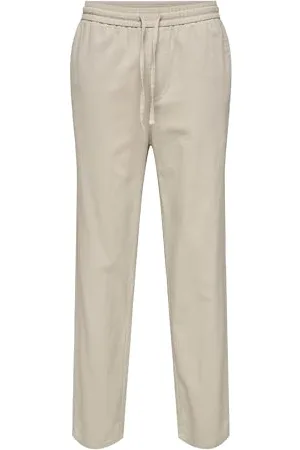 Only & Sons Pantalon Pantalons Loose Fit Taille Moyenne L L