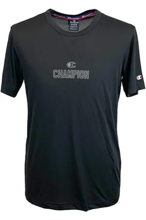 Champion Legacy Modern Basket at The Gym Micromesh S/S Crewneck T-Shirt, , Large Homme