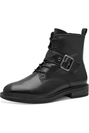 Marco Tozzi Bottines à Lacets pour Femme 2-25101-43 Botte Tendance, , 40 EU