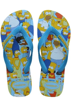 Havaianas Simpsons, Tongs unisexes pour adultes, , 7.5/8 UK