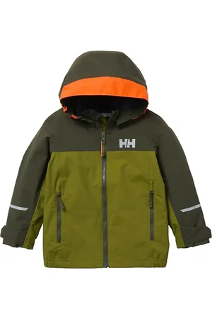 Helly Hansen Enfants Unisexe K Shelter Jacket 2.0 4 Vert