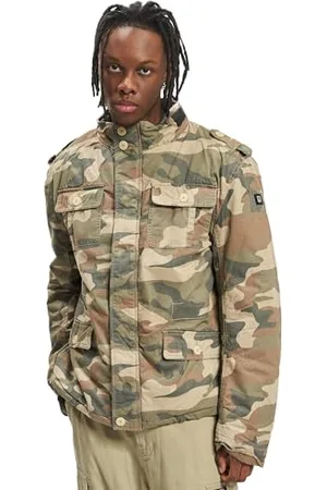 Brandit Britannia Winter Jacket, color: light woodland, size: L