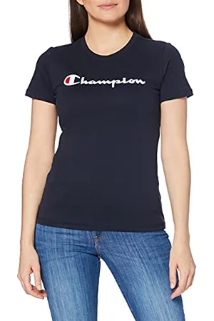 Champion Classic Logo Crewneck T-Shirt T-shirt Femme S