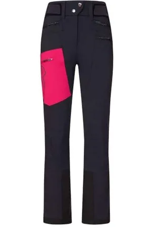 ROCK EXPERIENCE REWP05011-C774 Black Tower Woman Pant Pants Femme 0208 Caviar+2000 Cherries Jubilee S