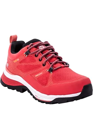 Jack Wolfskin Femme FORCE STRIKER TEXAPORE LOW W Chaussure de Marche, Rose/gris, 36 EU
