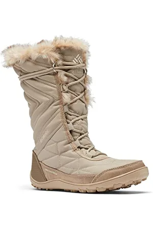 Columbia MINX MID III bottes de neige imperméables Femme, Marron (Oxford Tan x Ancient Fossil), 36 EU