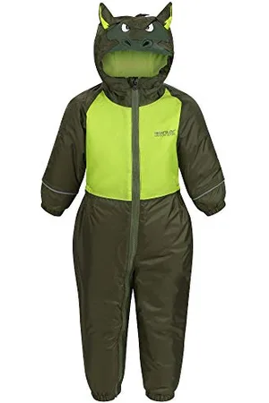 Regatta Combinaison Bébé Mudplay III Imperméable, Respirante et Isolante Thermo-Guard avec Design Graphique en Forme d