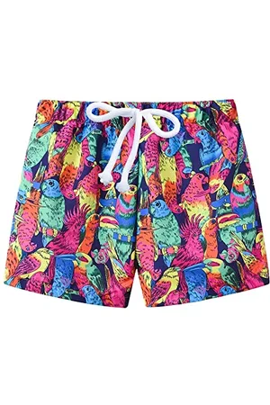 LITTLE HAND Shorts de Plage pour Garçons Shorts de Natation pour Garçons Maillots de Bain à Séchage Rapide pour Garçons Âge 3-4 Ans