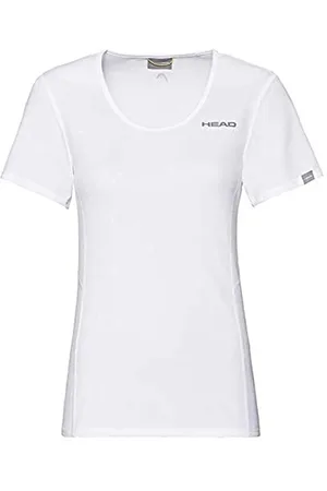 Head Club Tech W T-Shirts Femme, Blanc, XL