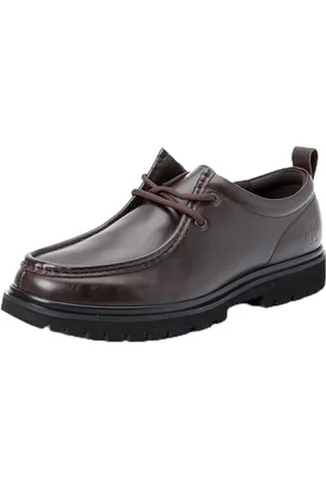 Calvin Klein Jeans Hybrid Apron Laceup Shoe Uniform Chaussures décontractées Homme, Marron (Dark Brown/Black), 45 EU