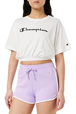Champion Legacy American Classics Logo Crop Boxy S/S T-Shirt, , XX-Large Femme