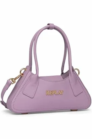 Replay – Sac à Main pour Femme, en Simili Cuir, Violet (Violet Tulle 359), Taille Unique