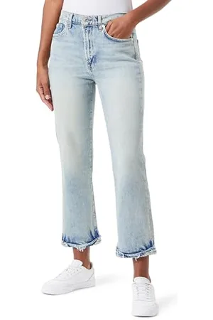 7 for all Mankind Logan Stovepipe Frost Jeans, , 34 aux Femmes