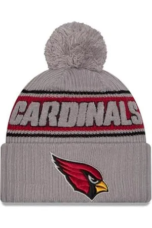 New Era Arizona Cardinals NFL 2024 Sideline Sport Knit Gris Bonnet à Pompon